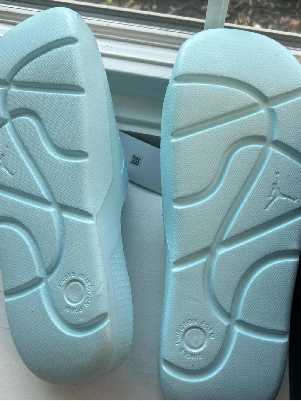 Jordan Post Slide Sandals in Glacier Blue for Men